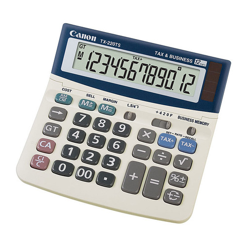 Canon TX220TS Calculator OEM