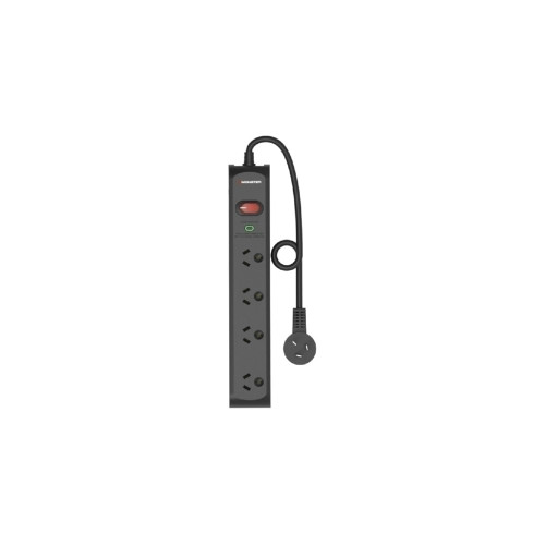 Monster 4-Port Surge Black