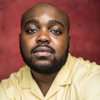 Jamal Franklin looking directly at the camera.