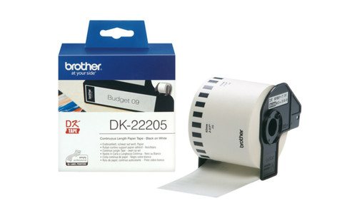 Brother DK22205 White Roll